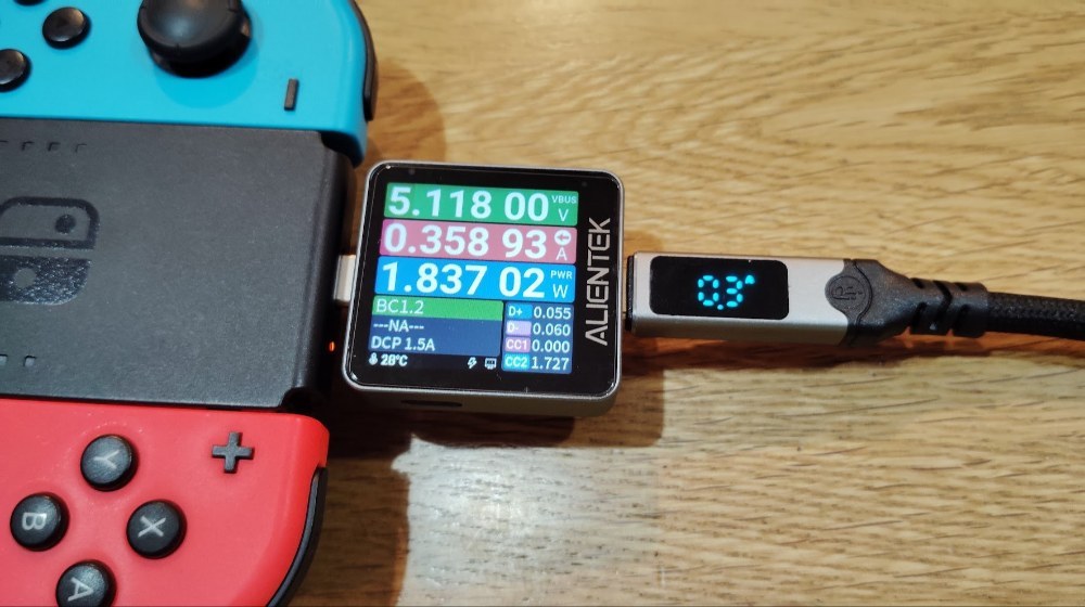 Switch のコントローラー(Joy-Con)はPD 非対応