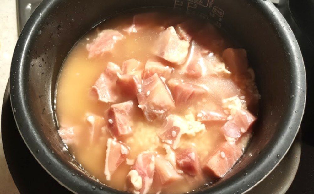 炊飯器に投入！