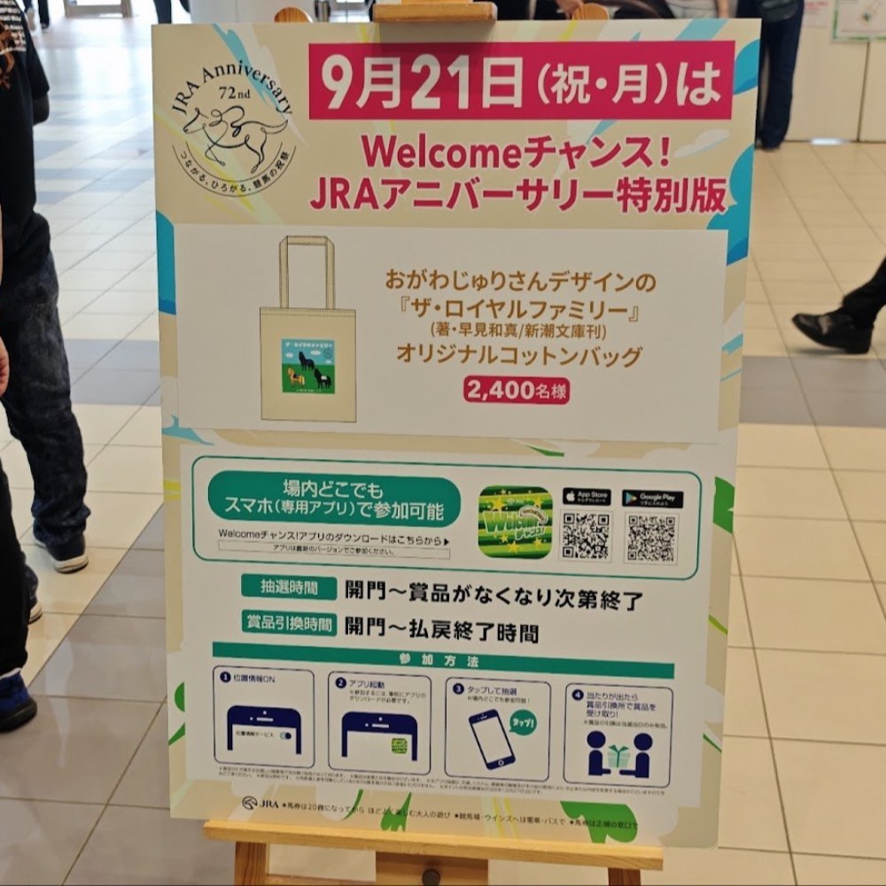 Welcomeチャンス！JRAアニバーサリー特別版