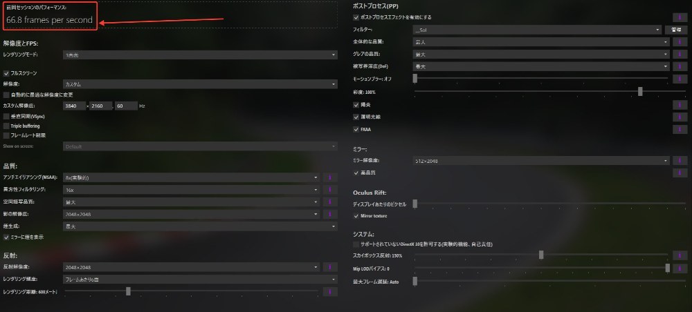 C1外回り走行後