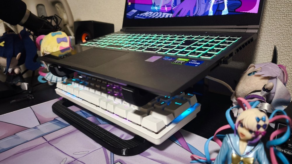 キーボード収納できるスタンド