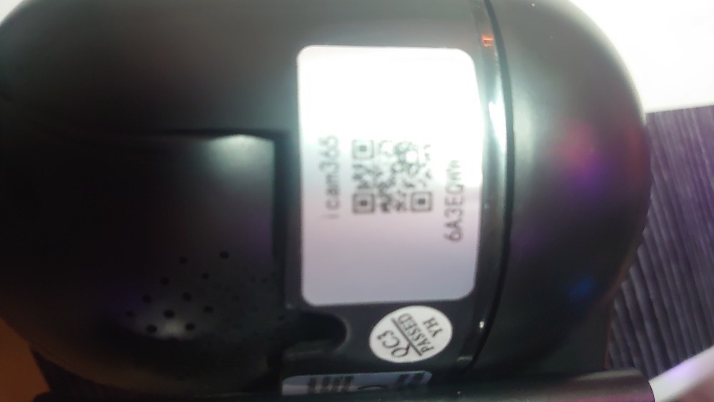 カメラとスマートフォンを紐づけする為のＱＲコード