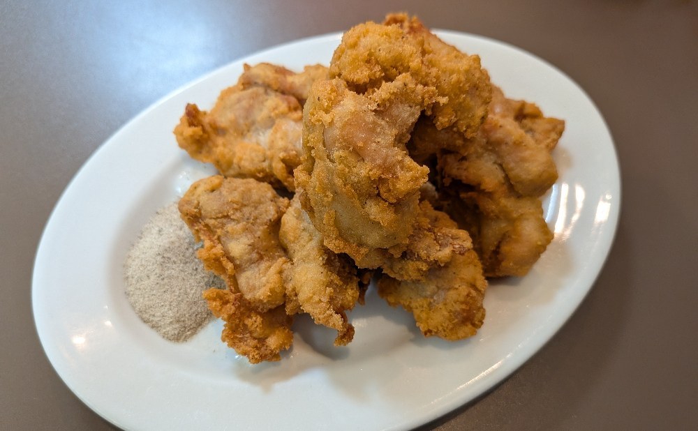 唐揚げ5個、540円