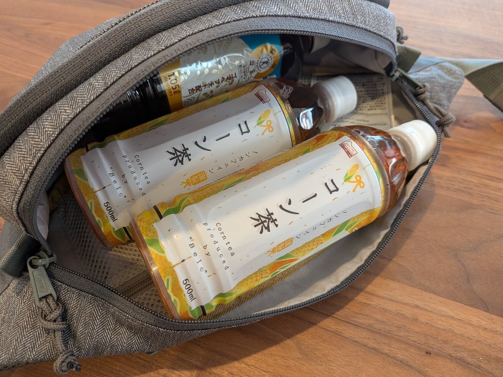 約2リットル（約1リットル + 500ml × 2本）