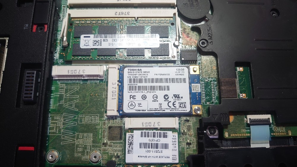 mSATAのSSD