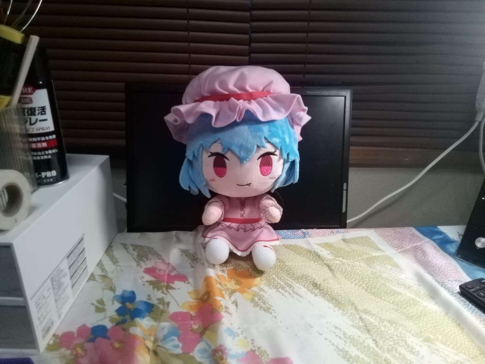 ターゲットはいつものレミリアのぬいぐるみ