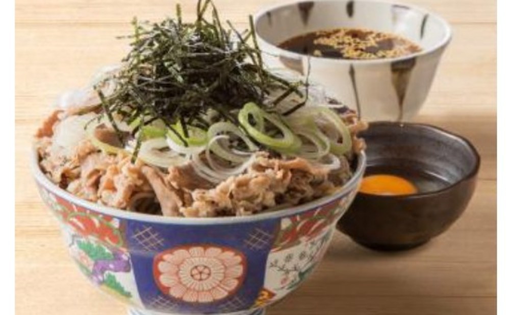 ホームページより引用(鶏つけ蕎麦プラス生卵)