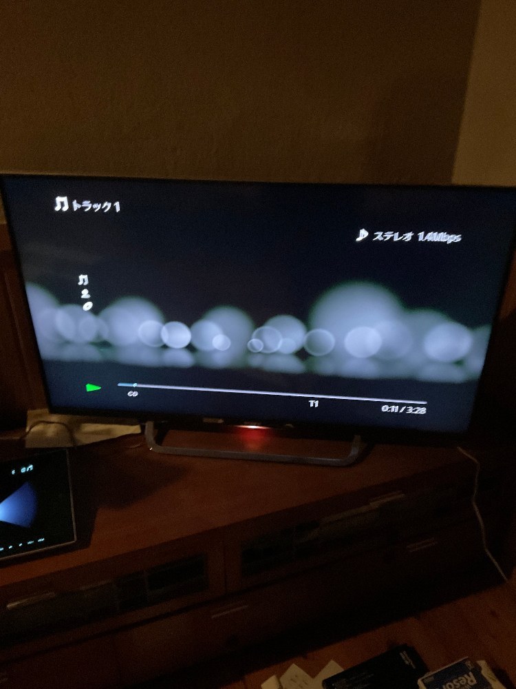 ミッションインポッシブルのCD再生中。なぜかデーターベースから取得できてない