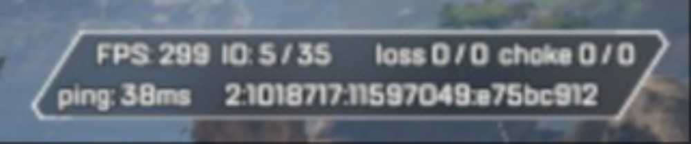 射撃練習場にて撮影。299FPS
