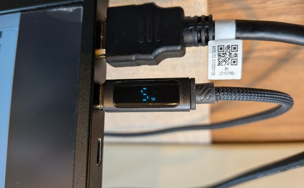 HDMI入力のときの消費電力は5W