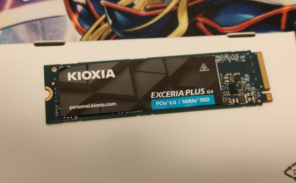 キオクシア製M.2 SSD 1TB