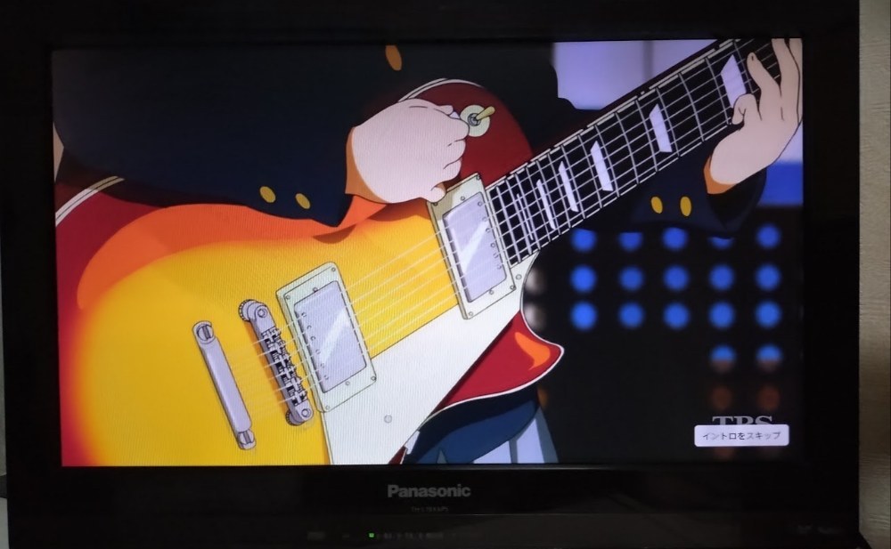 とあるHDDレコーダーの画質調整にも用いられたアニメのOPを視聴。発色が鮮やかでとても綺麗