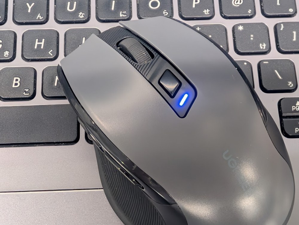 青色LEDはBluetoothに接続
