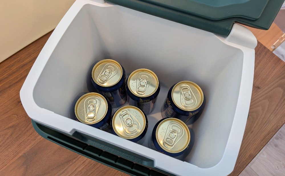 350ミリ缶6本は余裕！