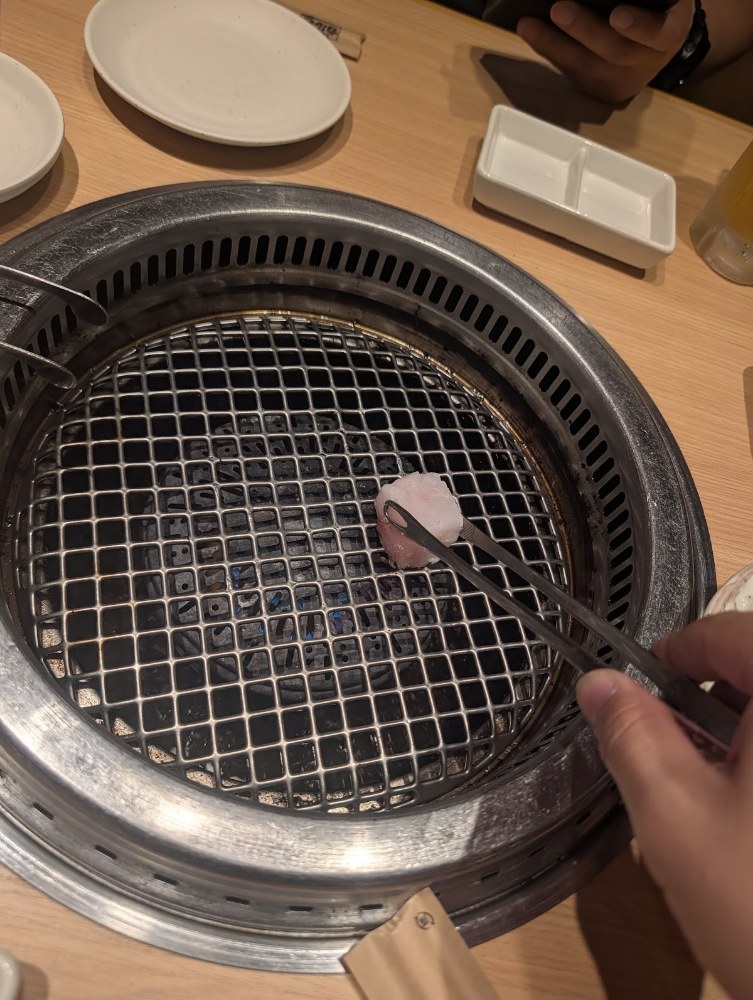 牛脂をひくのが楽しい時もある