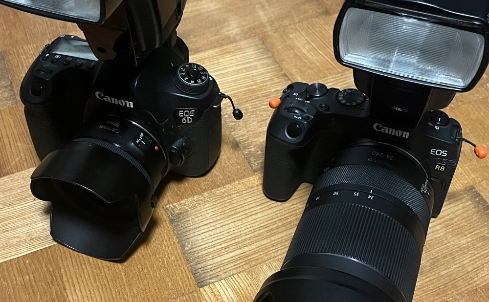 ←EOS 6DEOS R8(今回のメイン)→