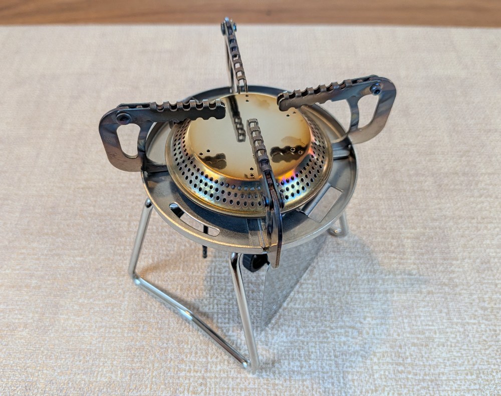 キャプテンスタッグのシングルバーナー、UF-0026