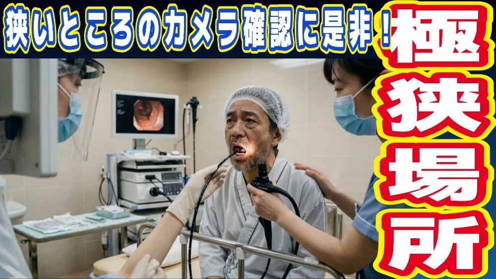 恐怖の胃カメラ・・・