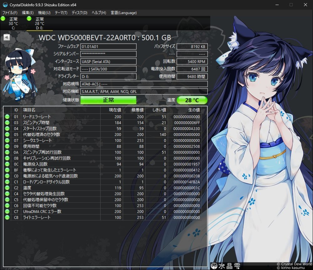 CrystalDiskInfo
