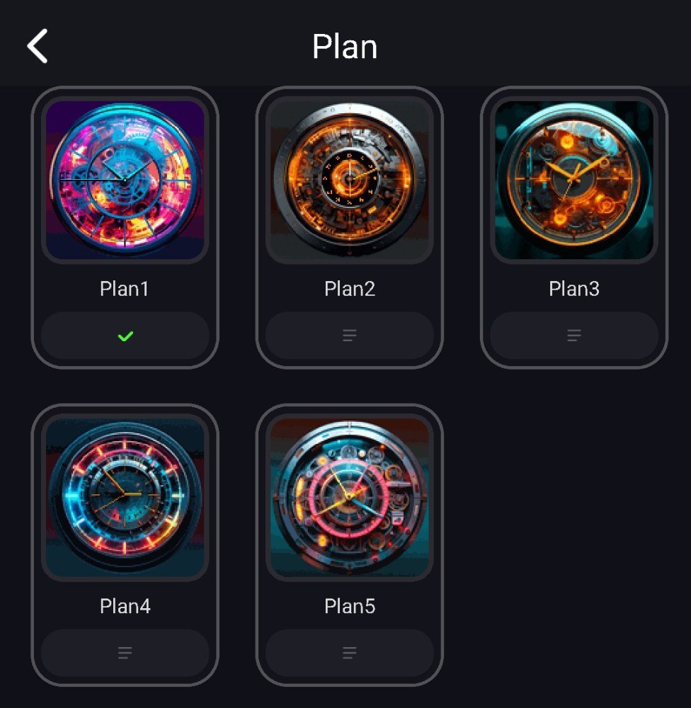 時計ギャラリー内のPlan