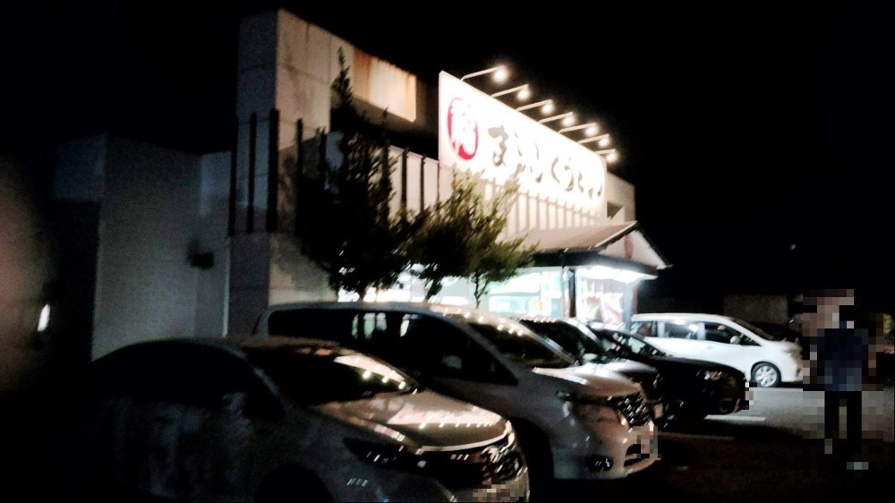 ※ 夜のためブレが起きています