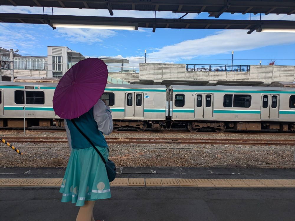 2025年12月20日いわき駅電コスにて。私のXのアイコン