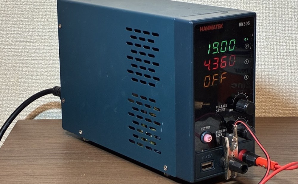 中華製直流安定化電源"HANMATEK HM305"