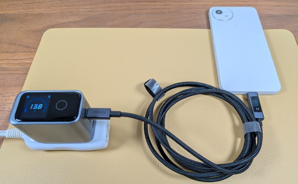 スマホ充電例