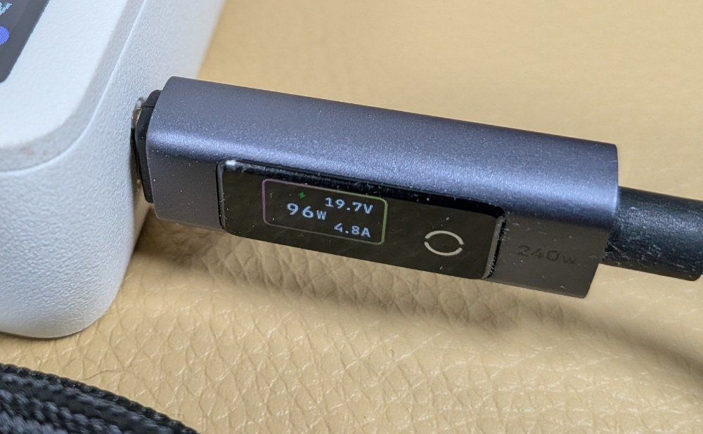 本製品ディスプレイ表示