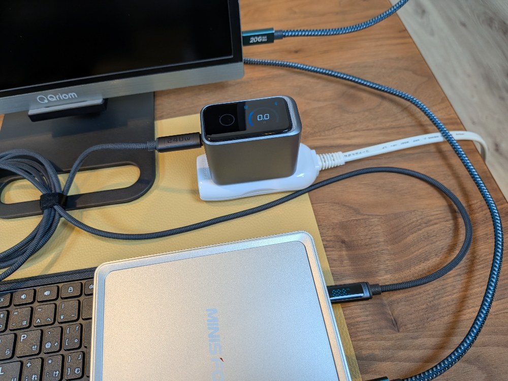 Ankerの充電器では起動できず